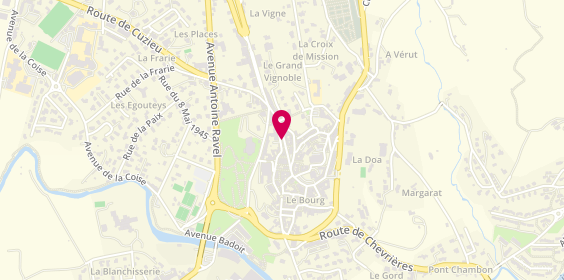 Plan de Clinique Informatique, 33 Rue Maurice André, 42330 Saint-Galmier