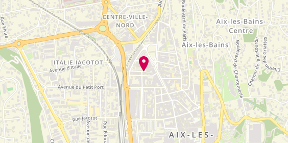 Plan de Jé.informatique, 24 place Georges Clemenceau, 73100 Aix-les-Bains