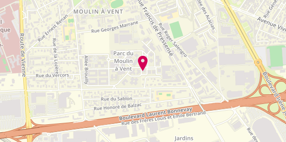 Plan de Xefi Lyon Sud-Est, 33 avenue du Dr Georges Lévy Bâtiment 52, 69200 Vénissieux