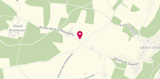 Plan de Start Informatique, 163 Bis Route Turpaudière, 17100 La Chapelle-des-Pots
