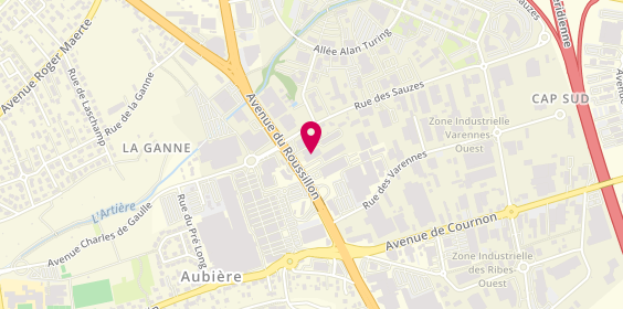 Plan de Buro+, 13 avenue du Roussillon, 63170 Aubière