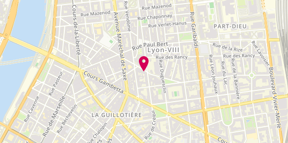 Plan de NetWorks Office, 64 Rue Villeroy, 69003 Lyon