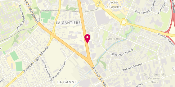Plan de Sowilo Network, 203 Bis Boulevard Gustave Flaubert, 63000 Clermont-Ferrand