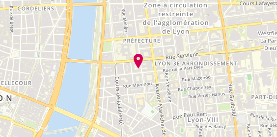 Plan de Afb Shop, 130 Rue Pierre Corneille
21 Rue de la Part-Dieu, 69003 Lyon
