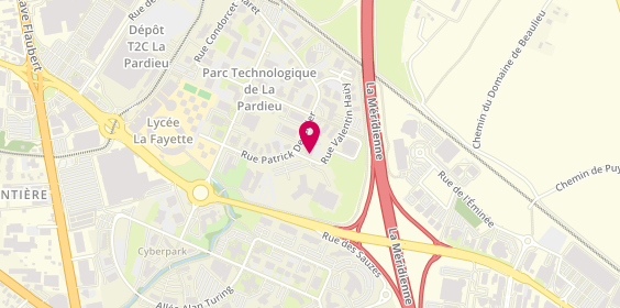 Plan de Neyrial Informatique, 10 Rue Patrick Depailler, 63000 Clermont-Ferrand