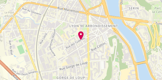 Plan de Ntg, 2 Rue des Pres, 69009 Lyon