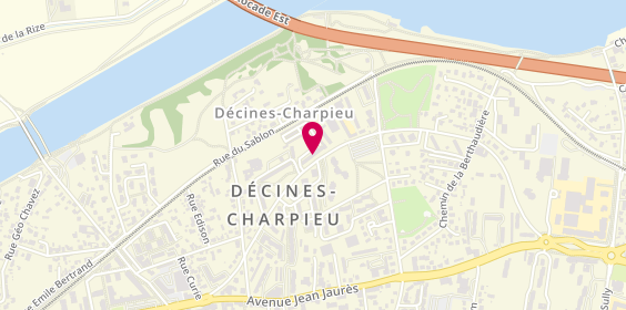 Plan de Dataprim, 51 avenue Edouard Herriot, 69150 Décines-Charpieu