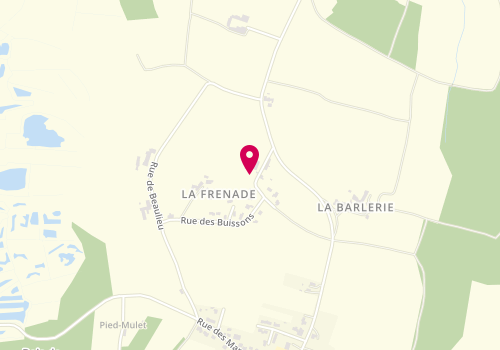 Plan de Vos Solutions Informatiques @lex service, 2 Rue du Buisson, 17620 La Gripperie-Saint-Symphorien