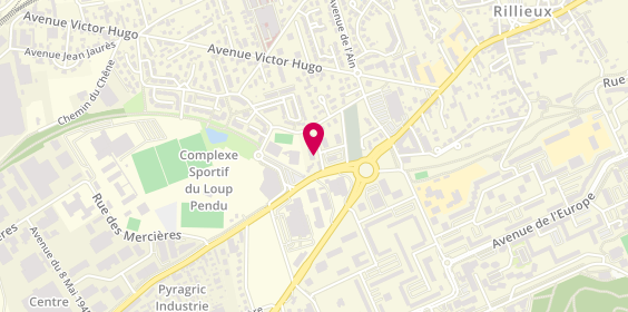 Plan de Ape Com' - Arwen Technologies, 65 Rue du Pesage, 69140 Rillieux-la-Pape