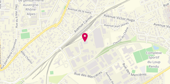 Plan de Dc Line, 378 avenue de l'Industrie, 69140 Rillieux-la-Pape