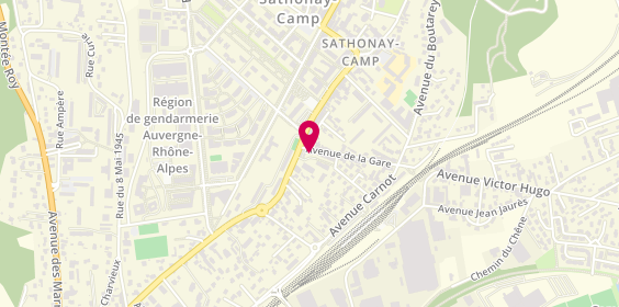 Plan de Iross, 4 avenue de la Gare, 69580 Sathonay-Camp