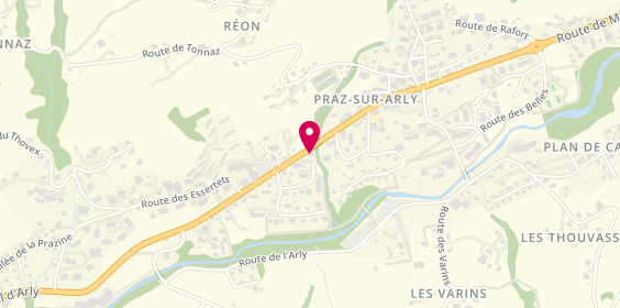Plan de Compusoft, 301 Route du Val d'Arly, 74120 Praz-sur-Arly