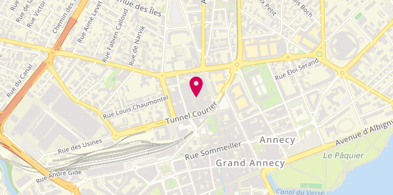 Plan de FNAC, Centre Commercial Courier
65 Rue Carnot, 74000 Annecy