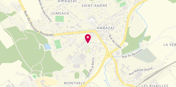 Plan de Biling Communication Jettec France Ambaz, 12 Place République, 87240 Ambazac