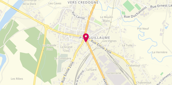 Plan de Alfaserv Informatique, 12 avenue Edouard Vaillant, 63290 Puy-Guillaume