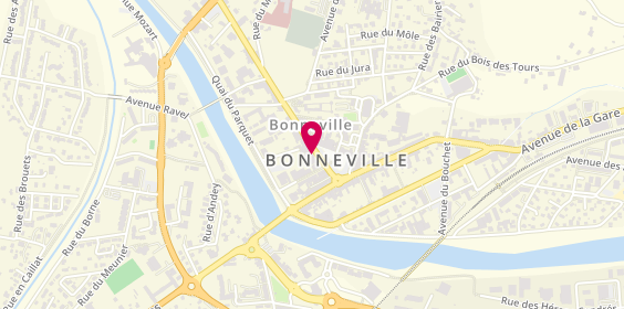 Plan de Bonneville GSM, 148 place de l'Hôtel de Ville, 74130 Bonneville