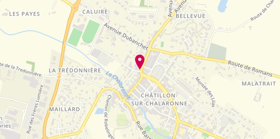 Plan de Pulsat, 10 Rue Gambetta, 01400 Châtillon-sur-Chalaronne