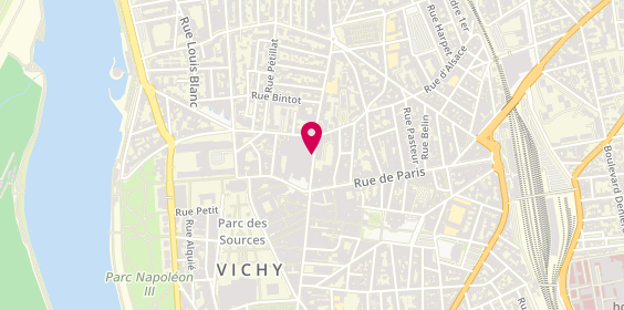 Plan de DARTY Vichy, 3 Rue Jean Jaurès Centre Commercial Les 4 Chemins, 03200 Vichy