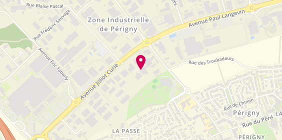 Plan de A.P Informatique, 40 avenue Joliot-Curie, 17180 Périgny