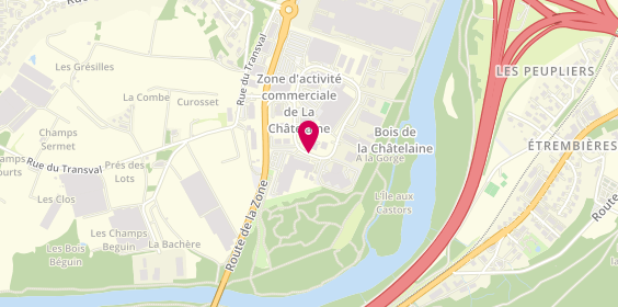 Plan de Men Mikro Elektronik, Zone Aménagement de la Chatelaine 18 Rue René Cassin, 74240 Gaillard