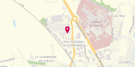 Plan de Bureau Vallée, Bourg en Bresse Fr
75 Rue Louis Lépine, 01440 Viriat