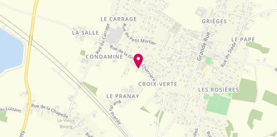 Plan de RIEL - Revendeur Informatique et Editeur de Logiciels, 263 Rue de la Grande Charrière, 01290 Grièges