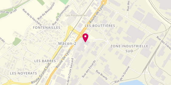 Plan de Boulanger Mâcon, Route Nationale 6 Carrefour Georges Pompidou Mâcon Sud, 71000 Mâcon