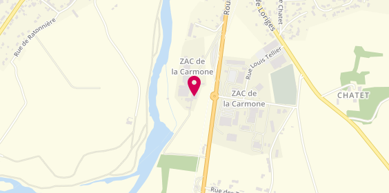 Plan de Sc Pro Formation, Zone Industrielle la Carmone, 03500 Saint-Pourçain-sur-Sioule