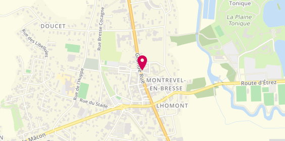Plan de Ellipse Informatique, 30 Grande Rue, 01340 Montrevel-en-Bresse
