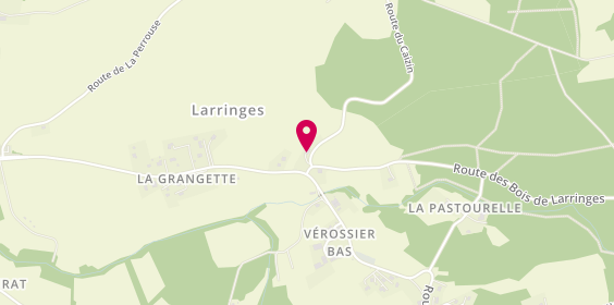 Plan de 1 Clic d'Avance, 35 Route de Caizin, 74500 Larringes