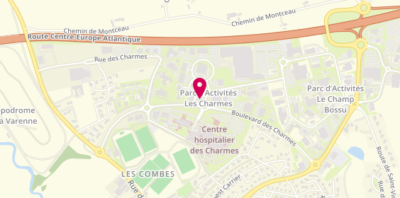 Plan de Opal Technologie, parc d'Activité Des
Zone Aménagement des Charmes, 71600 Paray-le-Monial