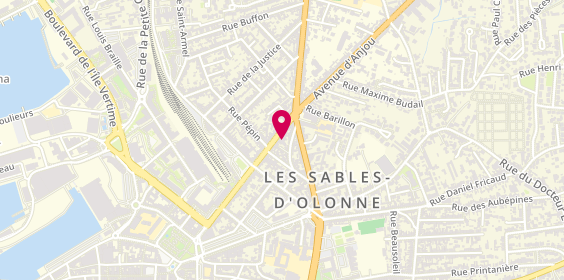 Plan de Idso, 24 avenue Jean Jaurès, 85100 Les Sables-d'Olonne
