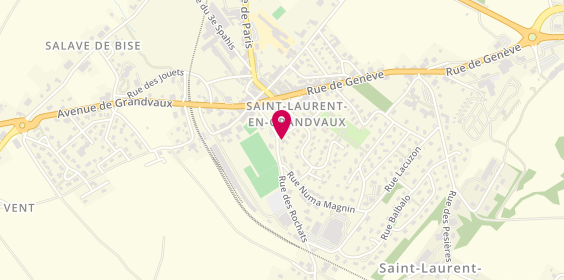 Plan de Help Mobile, 2 Rue du parc, 39150 Saint-Laurent-en-Grandvaux