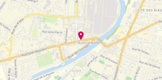 Plan de Gueugnon Info Multimédia, 28 Rue de la Liberté, 71130 Gueugnon