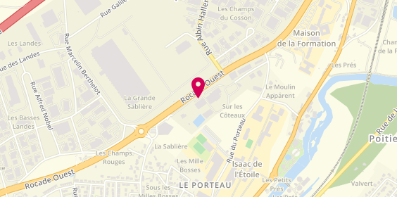 Plan de Mti, 144 Rue de la Grange Saint-Pierre, 86000 Poitiers