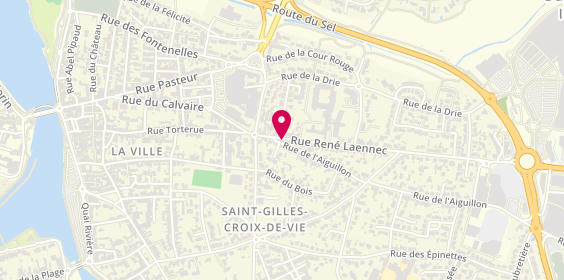 Plan de Saint-Gilles Micro Services, 35 Rue René Laennec, 85800 Saint-Gilles-Croix-de-Vie
