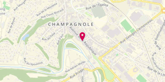 Plan de Champa-Multimedia, 68 avenue de la République, 39300 Champagnole