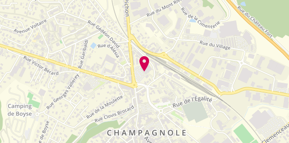 Plan de DARTY, 3 Rue Baronne Delort, 39300 Champagnole