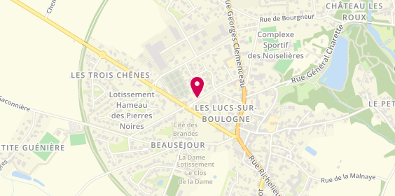 Plan de Help Mobile, 73 Boulevard Jean Yole, 85170 Les Lucs-sur-Boulogne
