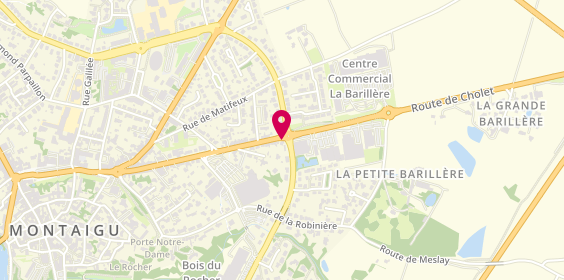 Plan de Laboutikinfo, vente et dépannage informatique, 76 Rue de la Marine Royale, 85600 Montaigu-Vendée