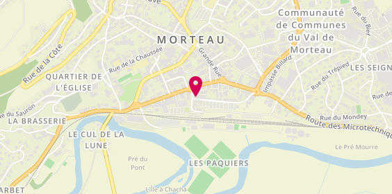 Plan de Coriolis Telecom, 3 avenue de la Gare, 25500 Morteau