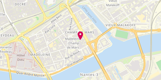 Plan de Euro-Information Developpements, 2 avenue Jean Claude Bonduelle, 44000 Nantes