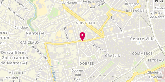 Plan de Sdafr, 22 Rue Copernic, 44000 Nantes