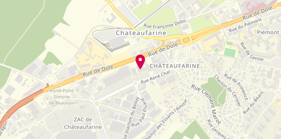 Plan de Darty Besançon, Zone Aménagement Chateaufarine
11 Rue René Char, 25000 Besançon