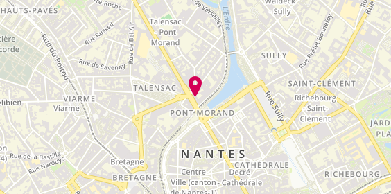 Plan de Nantes Micro, 6 Rue Paul Bellamy, 44000 Nantes