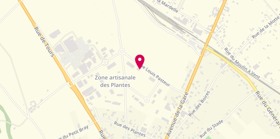 Plan de Aidicom Informatique, 8 Rue Louis Pasteur, 41140 Noyers-sur-Cher