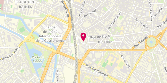 Plan de 1.2.3. Pc Services, 23 Rue des Corroyeurs, 21000 Dijon