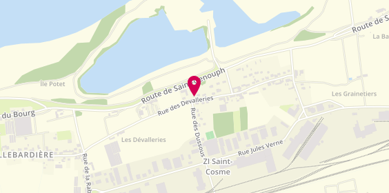 Plan de Bureaudugeek, 49 Rue des Devalleries, 37520 La Riche