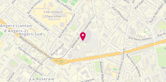 Plan de Absolut-Micro, Centre Commercial l'Esplanade place du Chapeau de Gendarme, 49000 Angers