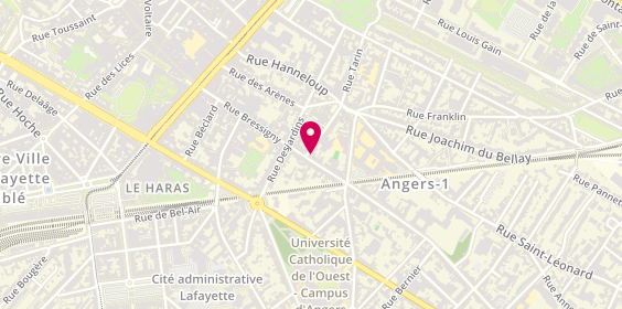 Plan de MY Micro, 95 Rue Bressigny, 49100 Angers